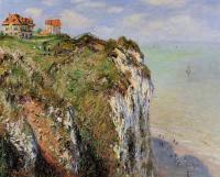 Monet, Claude Oscar - The Cliff at Dieppe